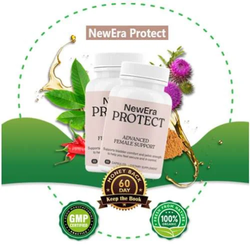 NewEra Protect bladder support supplement for women to improve urinary control and pelvic health